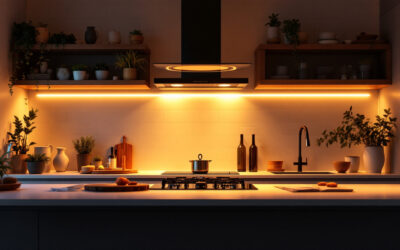 Luces LED en la cocina: cómo mejorar la eficiencia energética y el diseño